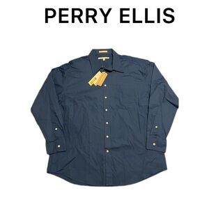 NWT PERRY ELLIS Dress Shirt